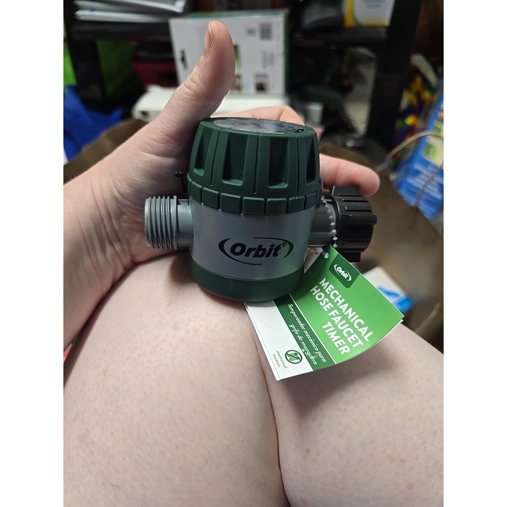 Orbit Mechanical Hose Faucet Timer Plastic Mechanical Watering Timer 62034